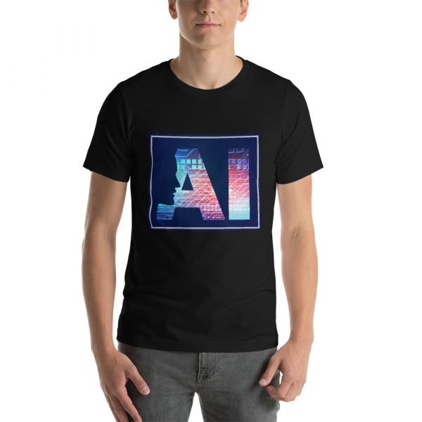 IA pour Interaction Homme-Machine ( IHM ) , T-Shirt Geek Unisex – Image 4