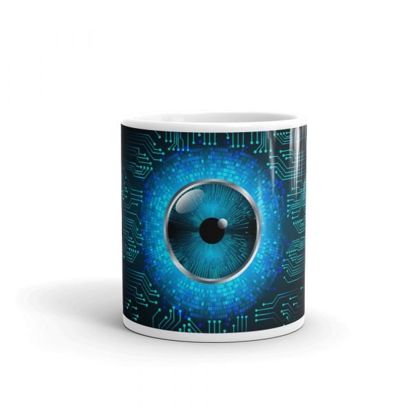 Veille Technologique & Cybersécurité , Tasse de Café Design Geek – Image 4