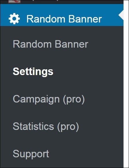Random Banner - Advertising WordPress plugin